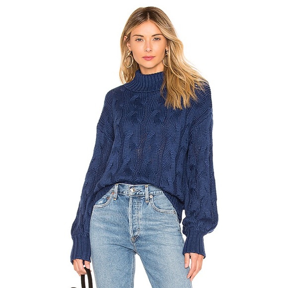 For Love And Lemons Sweaters - For Love & Lemons Charlotte Turtleneck Sweater